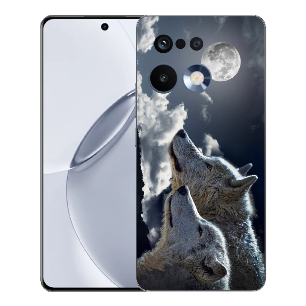 mmCase gélhuzat a Realme 16 Pro+ készülékhez – farkasok
