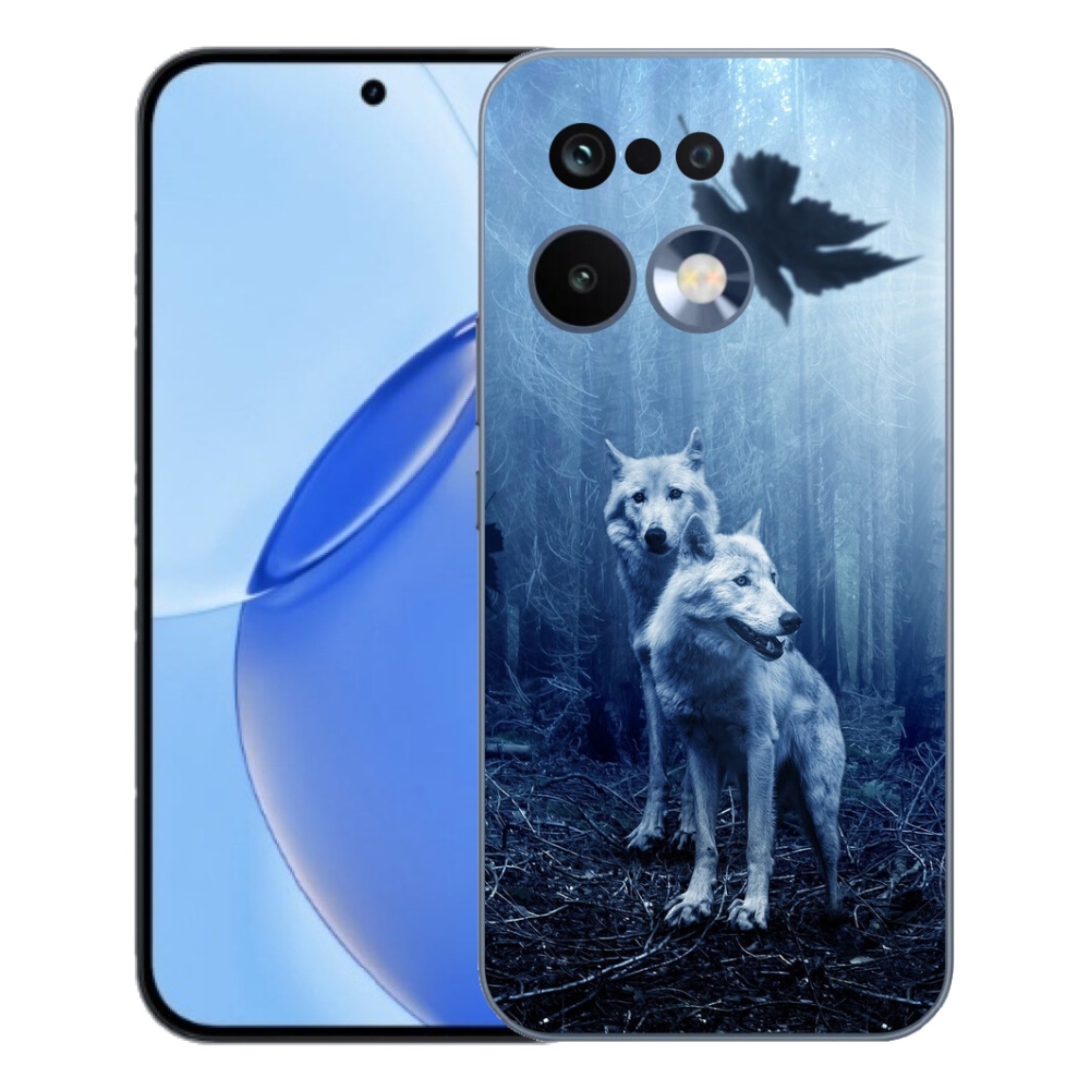 mmCase géltok a Realme 16 Pro-hoz – farkasok az erdőben