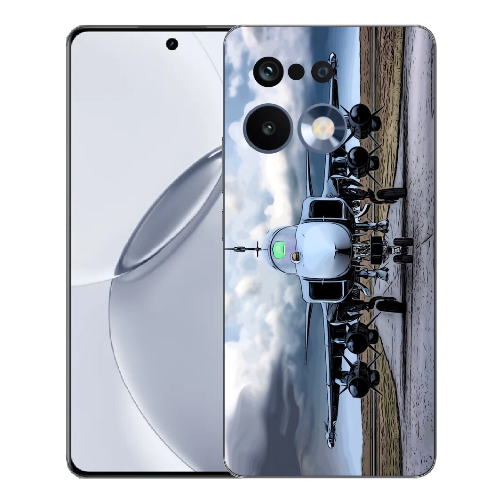 mmCase géltok a Realme 16 Pro+ készülékhez – katonai repülőgép