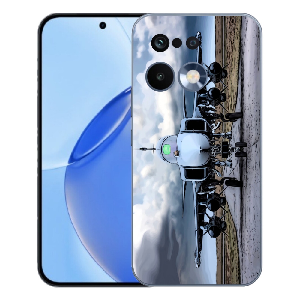 mmCase géltok a Realme 16 Pro-hoz – katonai repülőgép