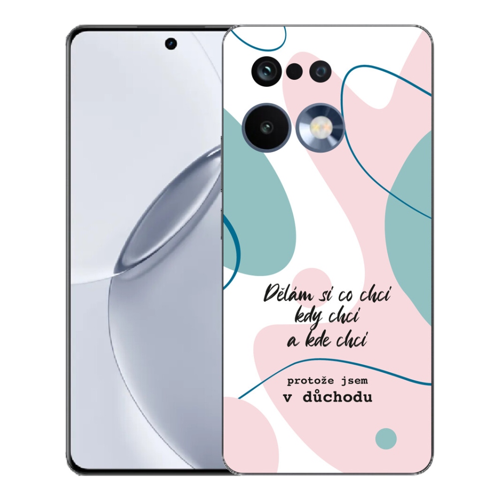 mmCase géltok a Realme 16 Pro+ készülékhez – vicces felirat, 10 fehér háttér