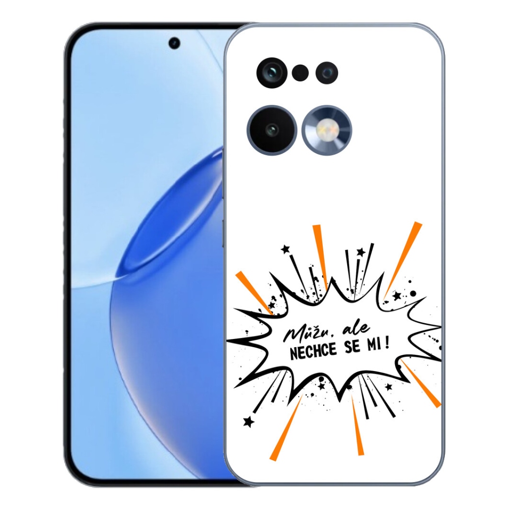 mmCase géltok a Realme 16 Pro-hoz – vicces felirat, 11, fehér háttér