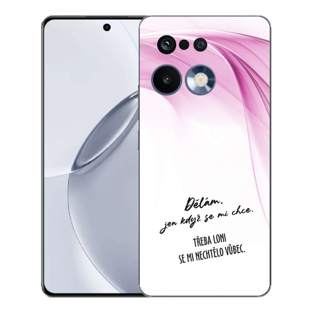 mmCase géltok a Realme 16 Pro+ készülékhez – vicces felirat, 12, fehér háttér