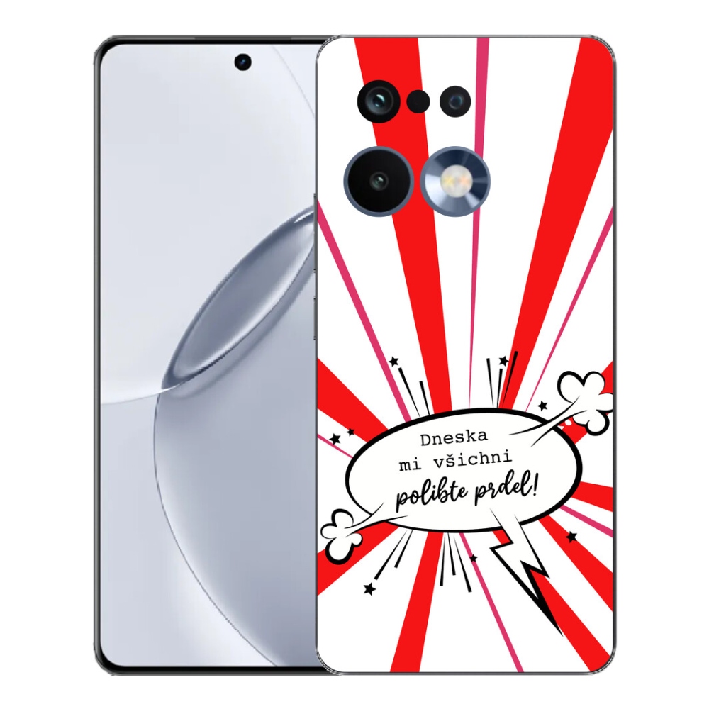 mmCase géltok a Realme 16 Pro+ készülékhez – vicces felirat, 15, fehér háttér