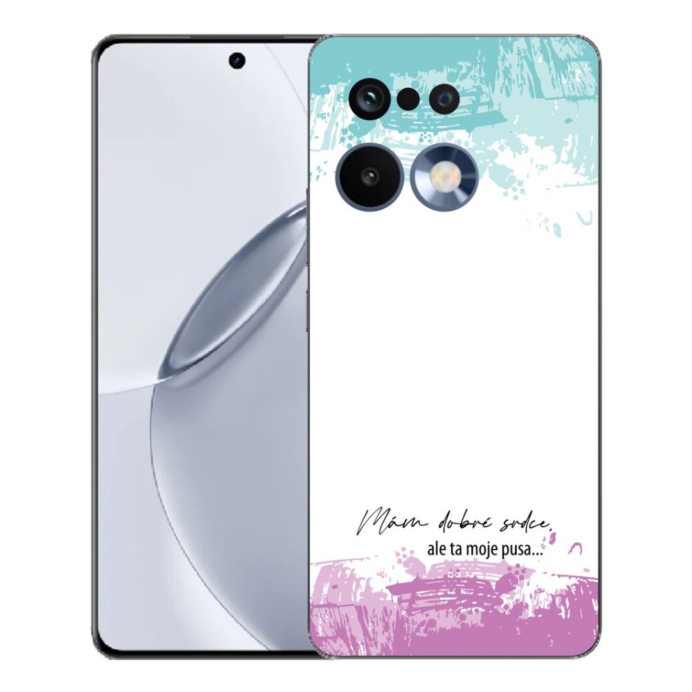 mmCase gél tok a Realme 16 Pro+ készülékhez – vicces felirat, 3 fehér háttér