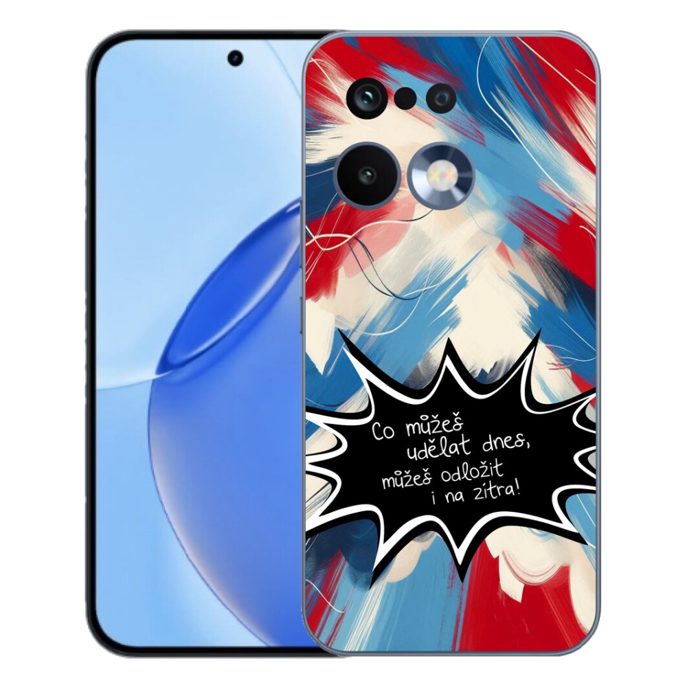mmCase gél tok a Realme 16 Pro-hoz – vicces felirat, 9-es fekete háttér