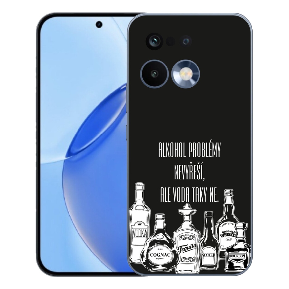 mmCase géltok a Realme 16 Pro-hoz – vicces felirat fekete háttérrel