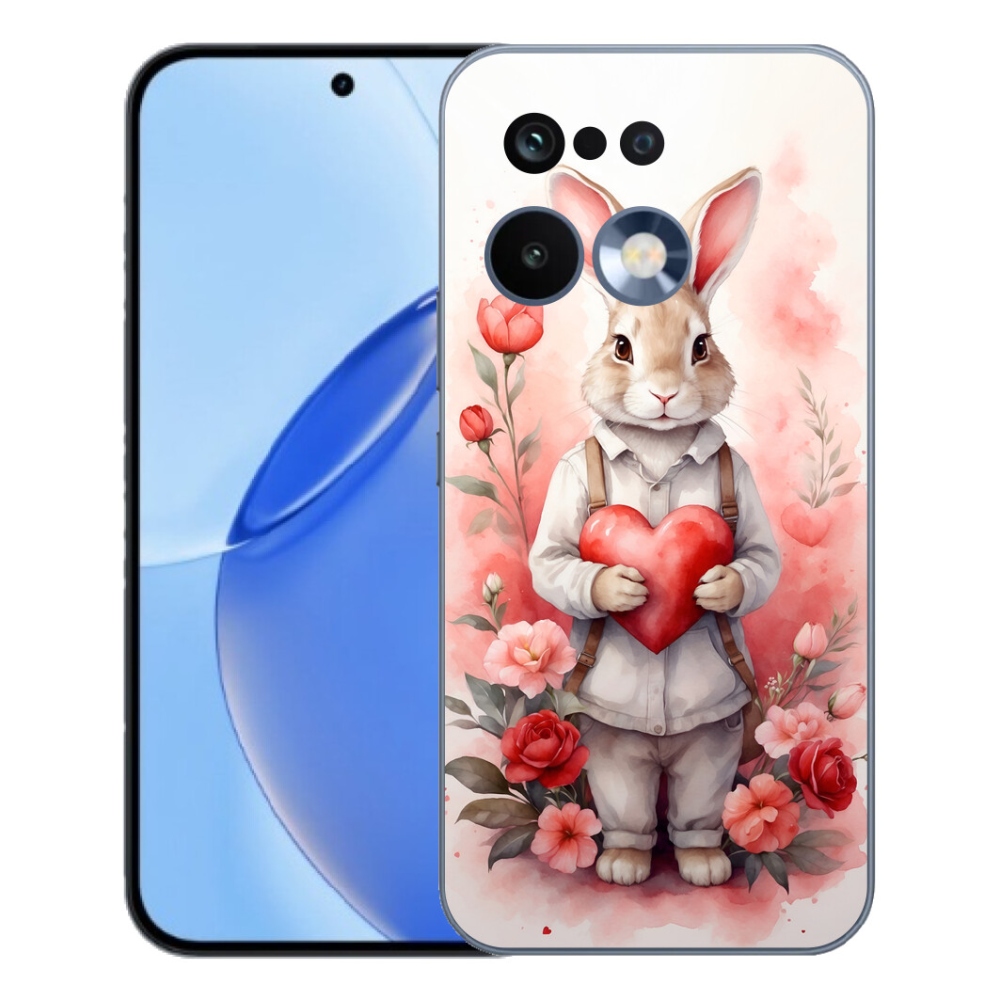 mmCase géltok a Realme 16 Pro-hoz – nyuszi szívecskével