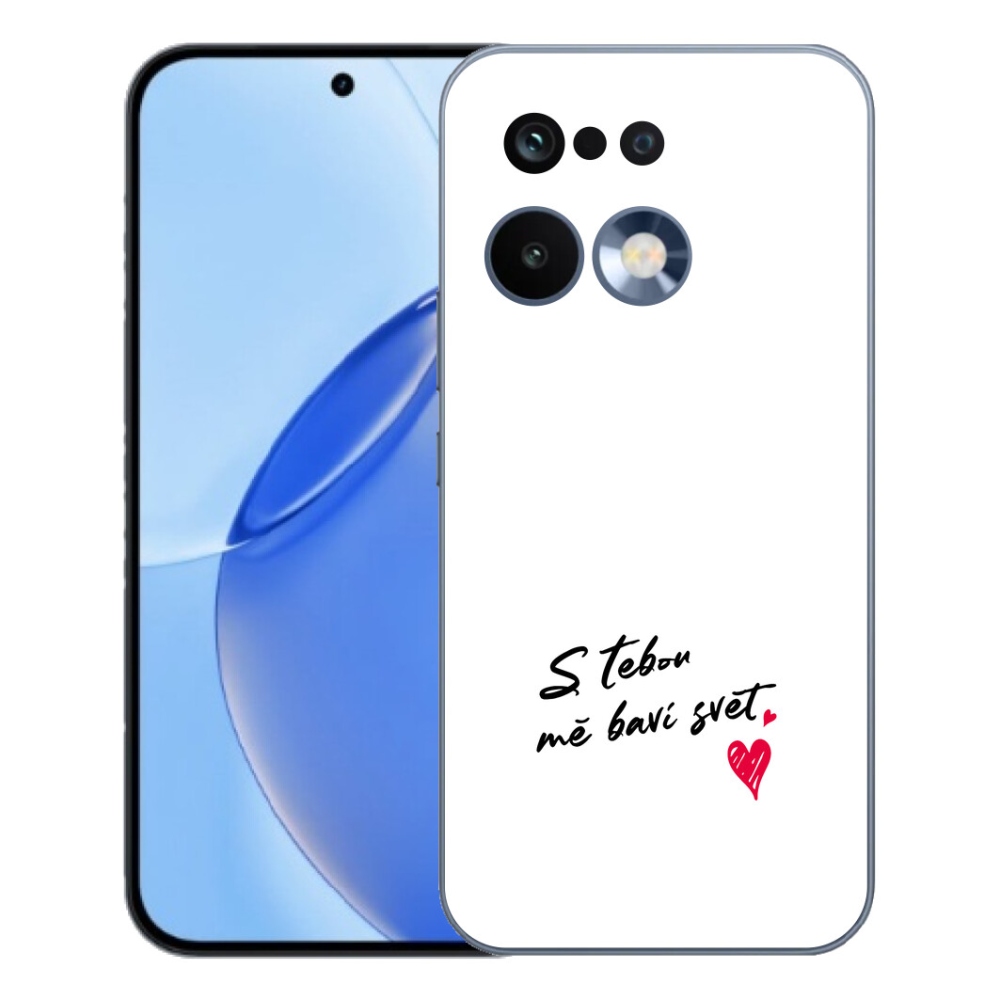 mmCase géltok a Realme 16 Pro-hoz – „In Love” felirat, fehér háttér
