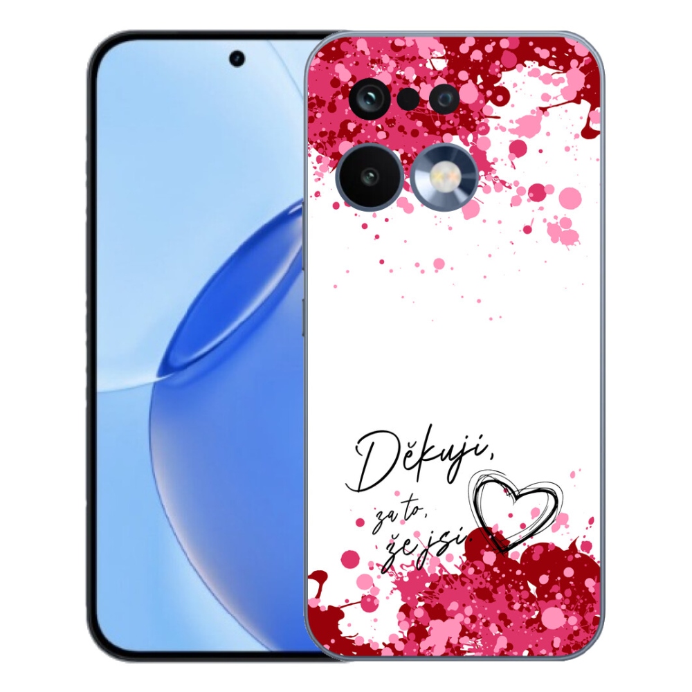 mmCase géltok a Realme 16 Pro-hoz – „In Love” felirat, fehér háttér