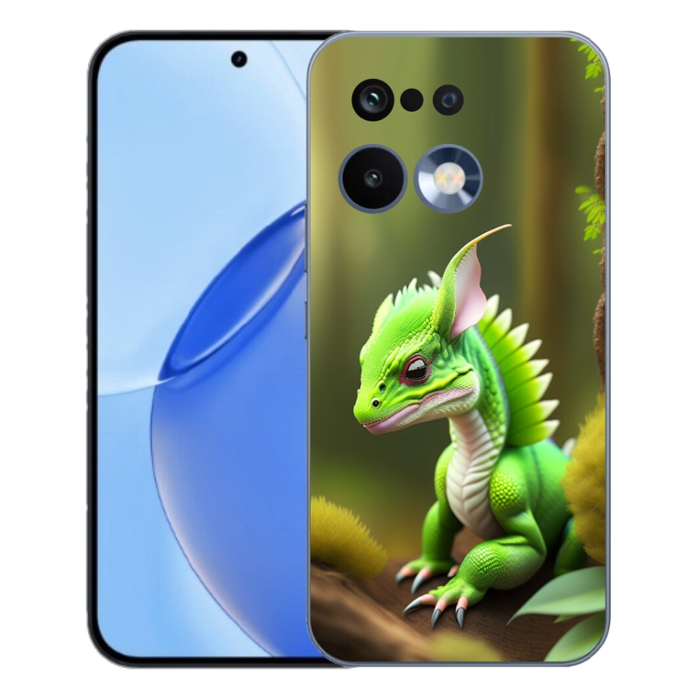 mmCase gél tok a Realme 16 Pro-hoz – zöld sárkány