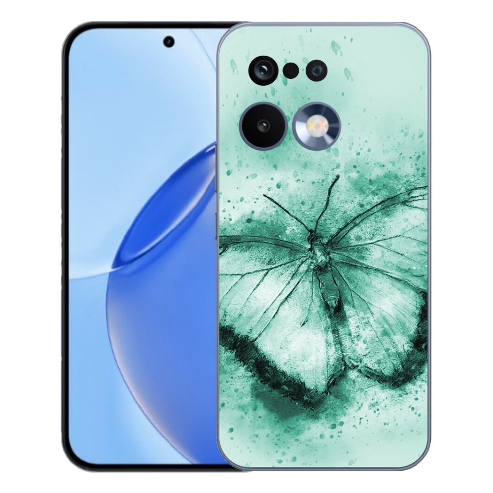 mmCase géltok a Realme 16 Pro-hoz – zöld pillangó