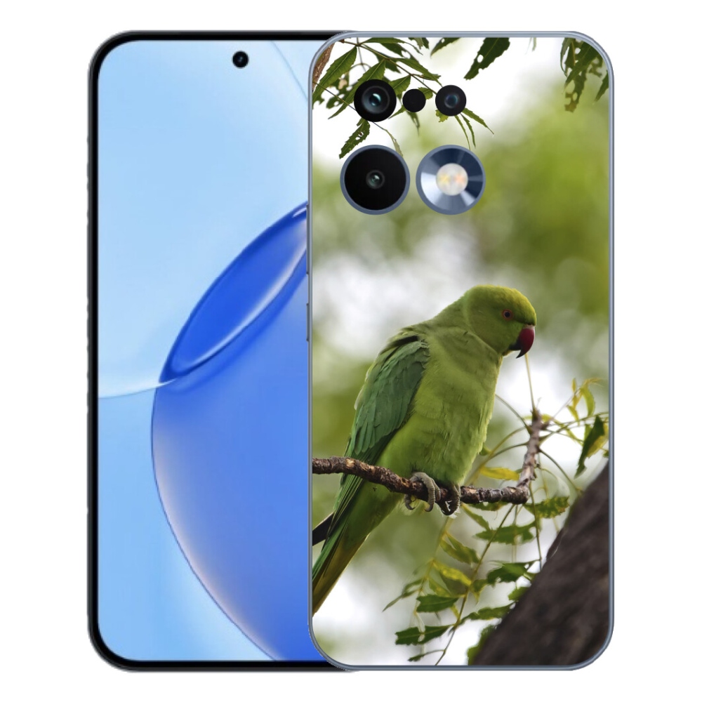 mmCase géltok a Realme 16 Pro-hoz – zöld papagáj