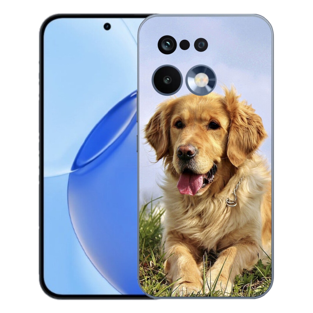 mmCase gélhuzat a Realme 16 Pro-hoz – arany retriever