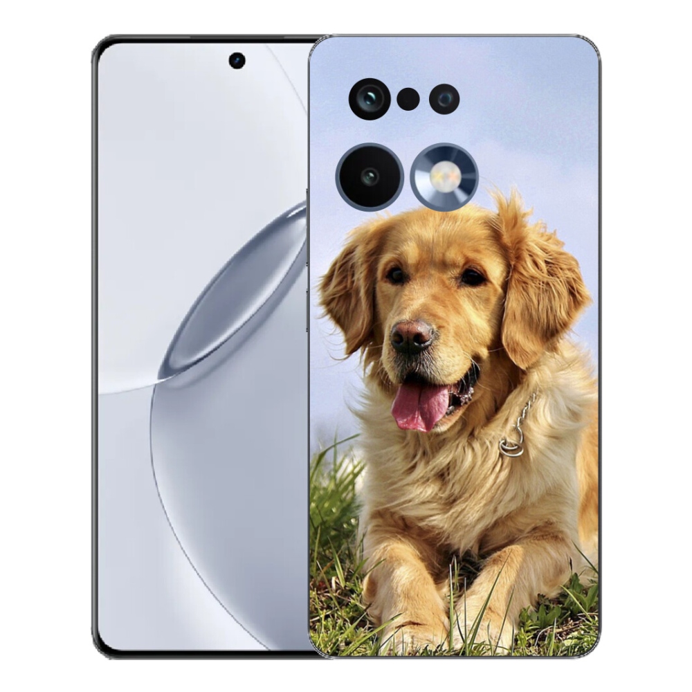 mmCase gélhuzat a Realme 16 Pro+ készülékhez – arany retriever