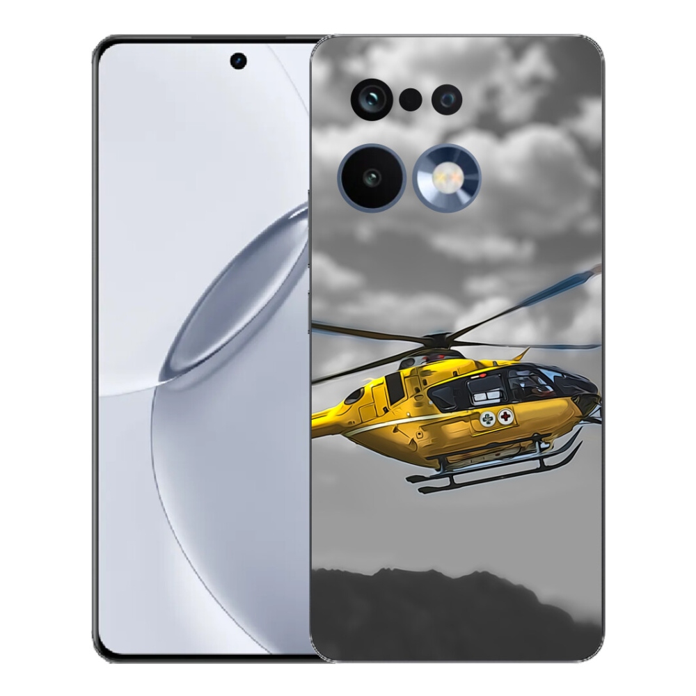 mmCase géltok a Realme 16 Pro+ készülékhez – sárga helikopter