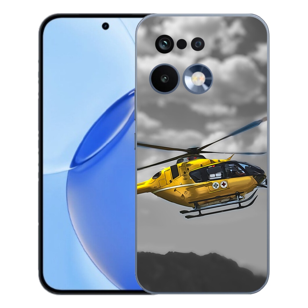 mmCase géltok a Realme 16 Pro-hoz – sárga helikopter