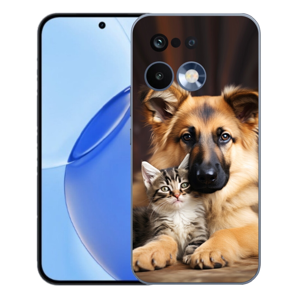 mmCase gélhuzat a Realme 16 Pro-hoz – Állati barátság