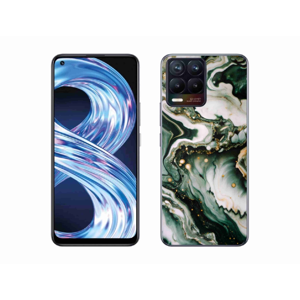 mmCase gélhuzat a Realme 8 4G-hez – absztrakt motívum 38
