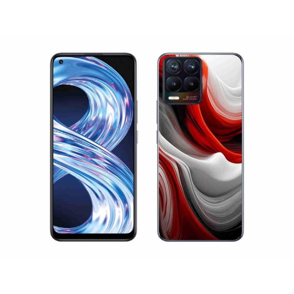 mmCase géltok a Realme 8 4G-hez – absztrakt motívum 47