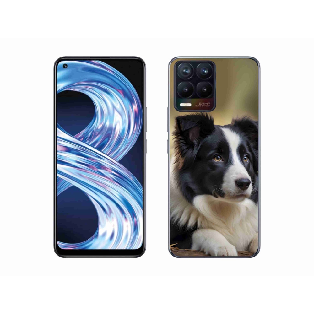 mmCase gélhuzat a Realme 8 4G-hez – border collie 2