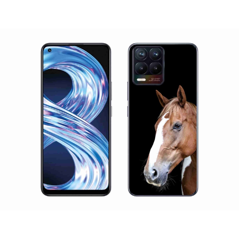 mmCase géltok a Realme 8 4G-hez – barna ló 3