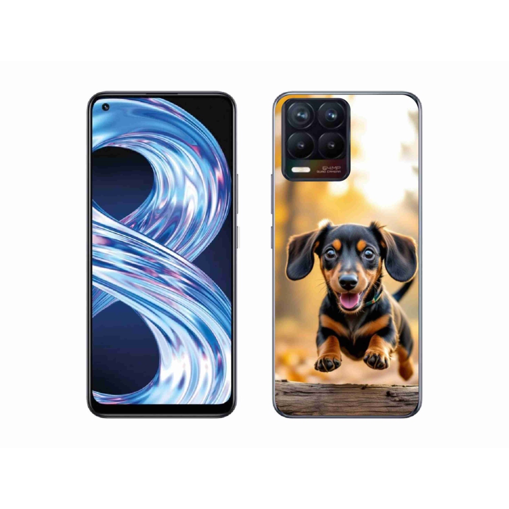 mmCase géltok a Realme 8 4G-hez – dachshund 2
