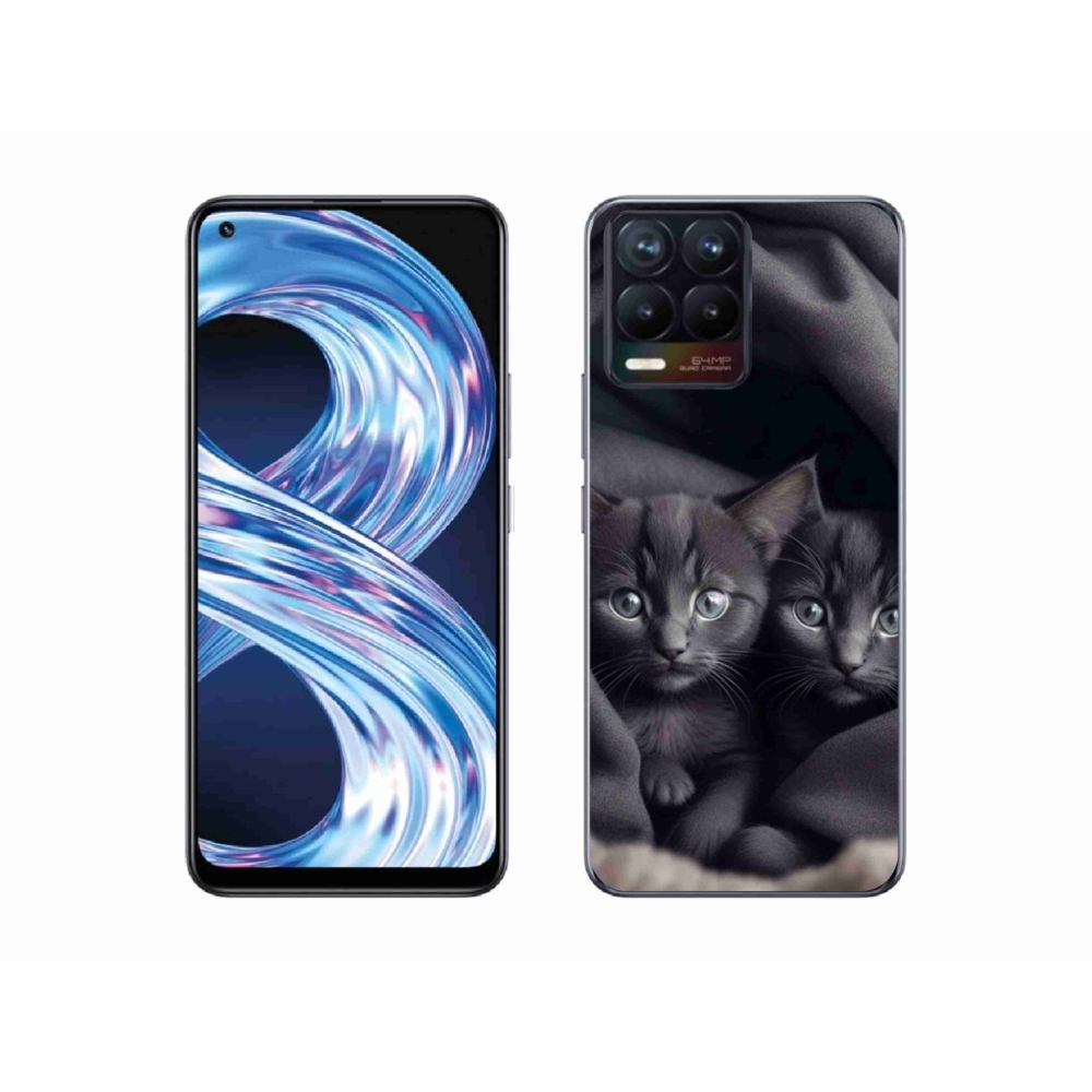 mmCase géltok a Realme 8 4G-hez – macska-duó