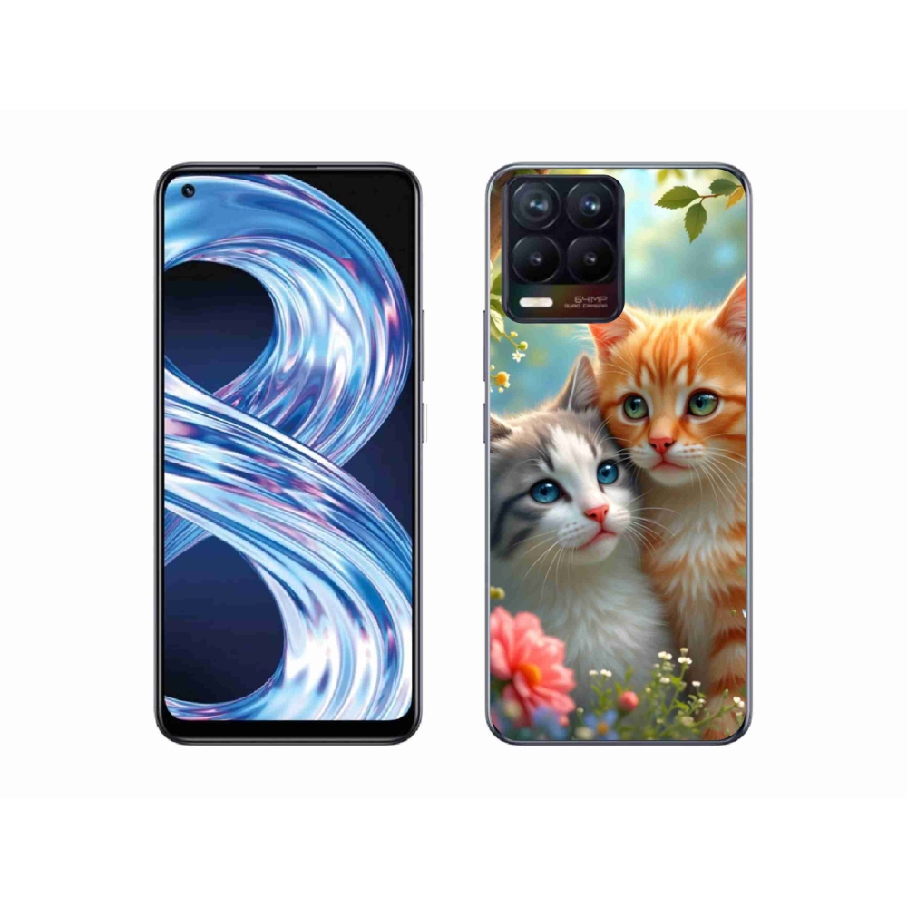 mmCase géltok a Realme 8 4G-hez – Macska szerelem 2