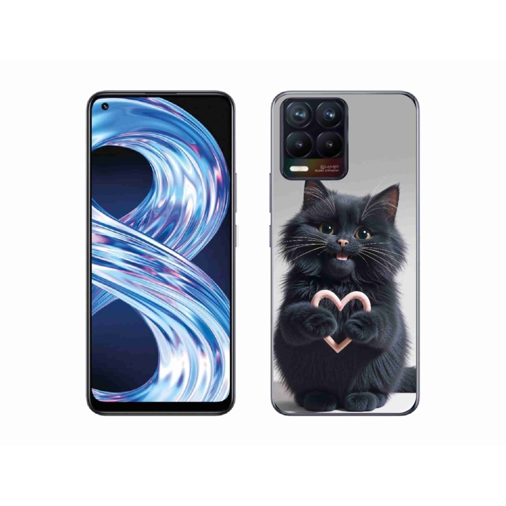 mmCase géltok a Realme 8 4G-hez – Macska szerelem 3