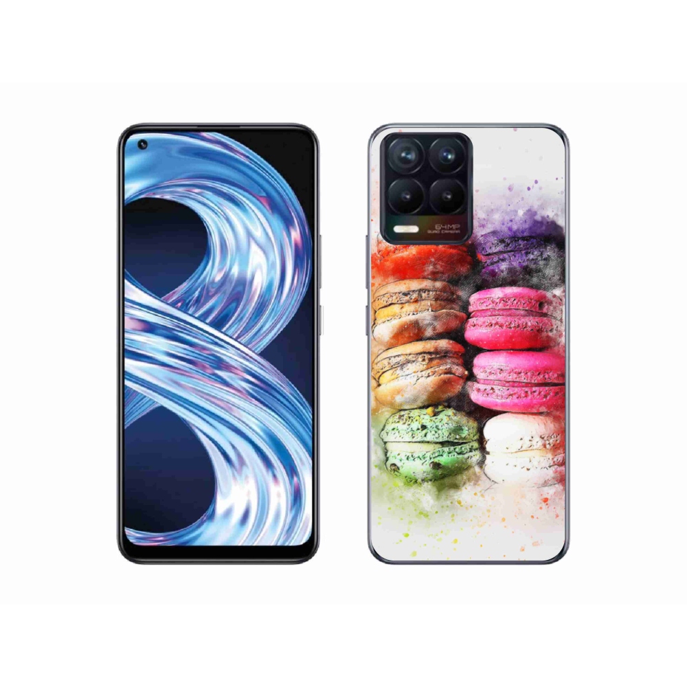 mmCase gél tok a Realme 8 4G-hez – macaronok