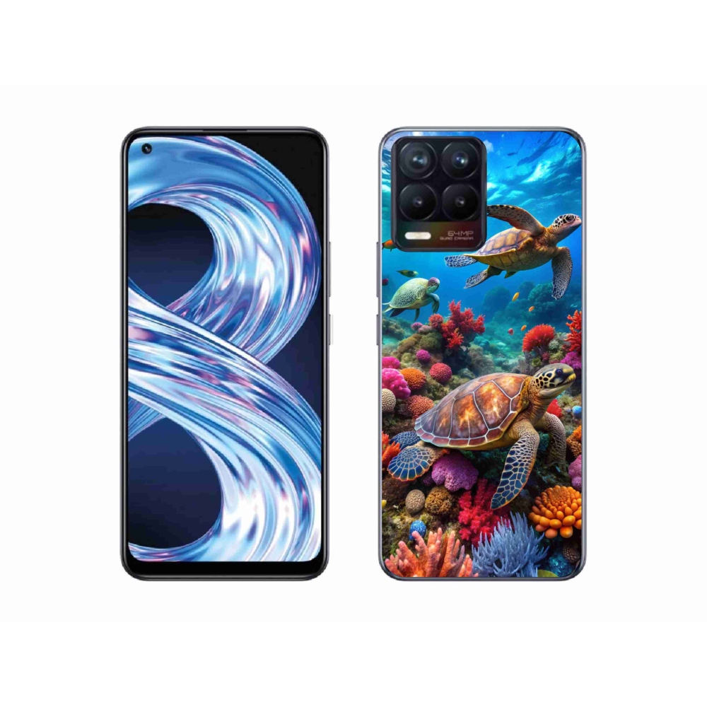 mmCase gélhuzat a Realme 8 4G-hez – Tengeri világ 2