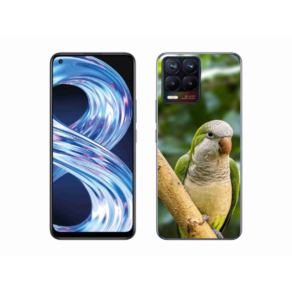 mmCase géltok a Realme 8 4G-hez – papagáj és szerzetes