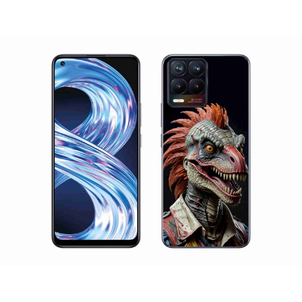 mmCase géltok a Realme 8 4G-hez – punk dinoszaurusz