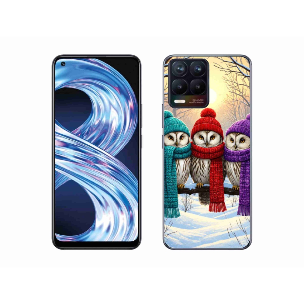 mmCase gélhuzat a Realme 8 4G-hez – bagolybarátok