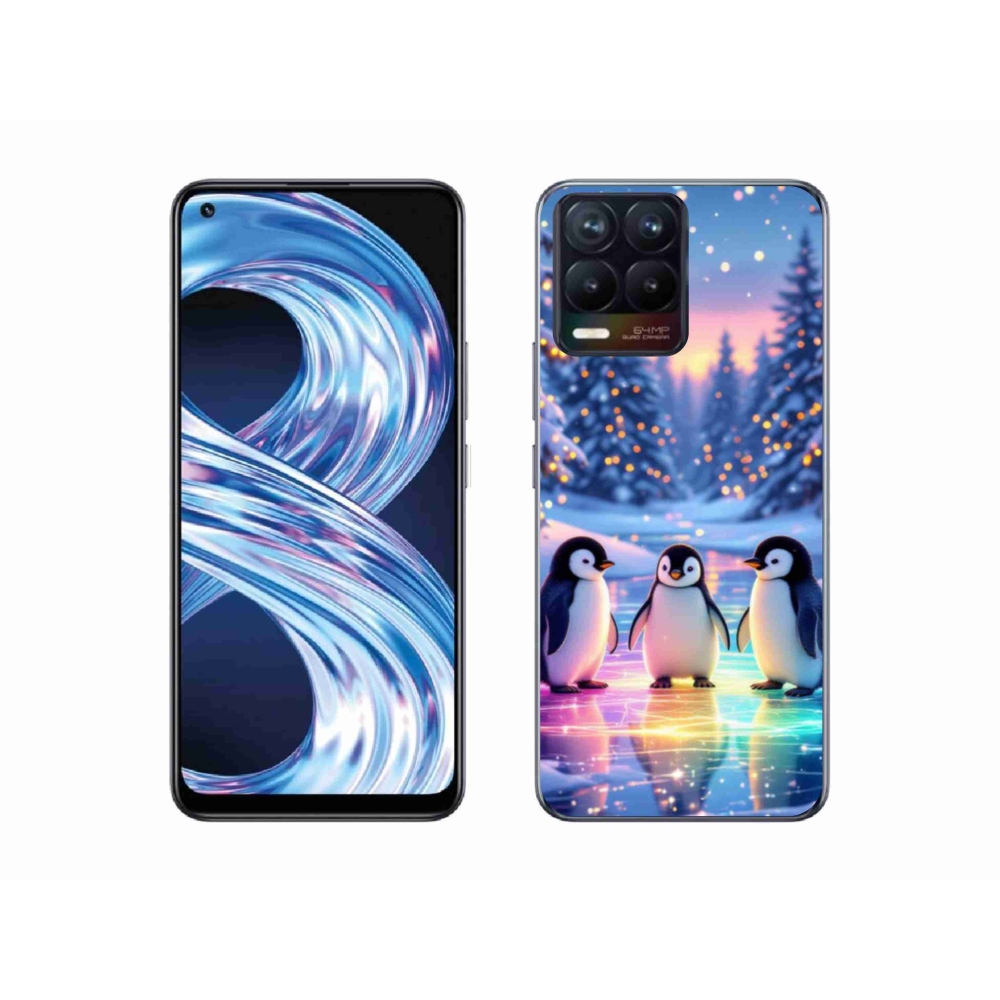 mmCase géltok a Realme 8 4G-hez – pingvinek