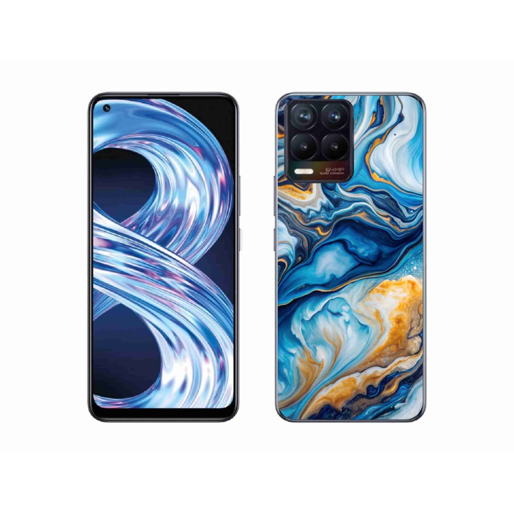 mmCase gélhuzat a Realme 8 Pro-hoz – absztrakt motívum 34