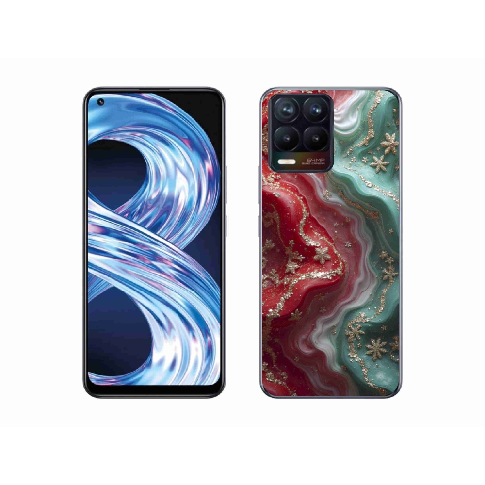 mmCase gélhuzat a Realme 8 Pro-hoz – absztrakt motívum 54