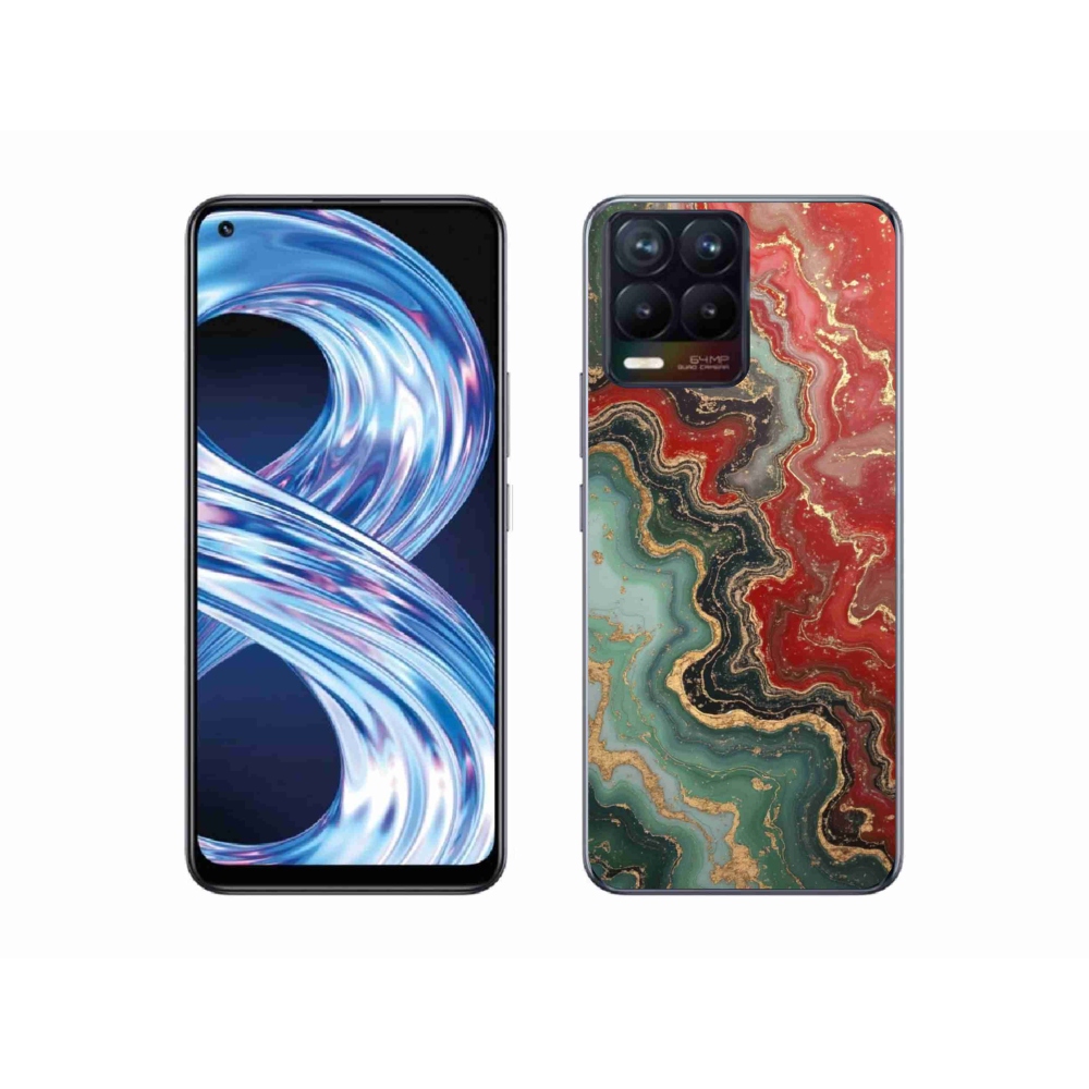 mmCase géltok a Realme 8 Pro-hoz – absztrakt motívum 55
