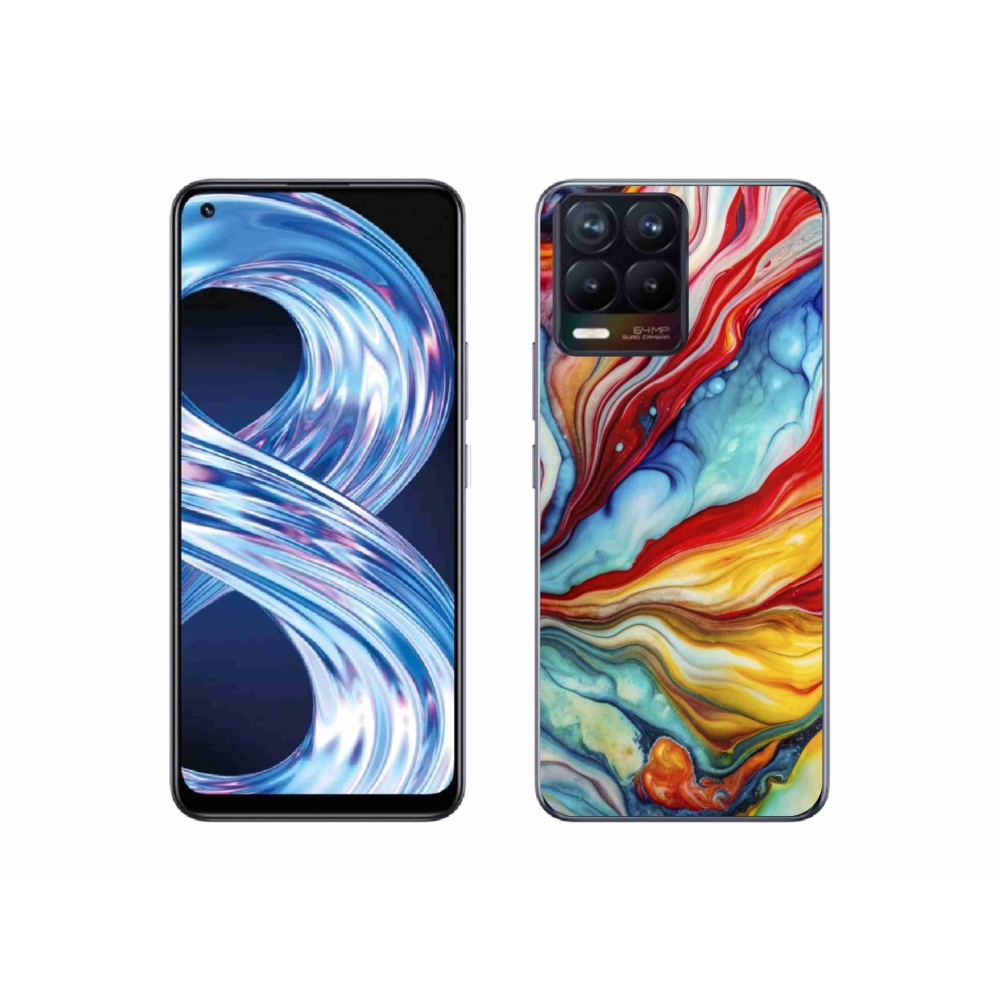 mmCase géltok a Realme 8 Pro-hoz – absztrakt motívum 58
