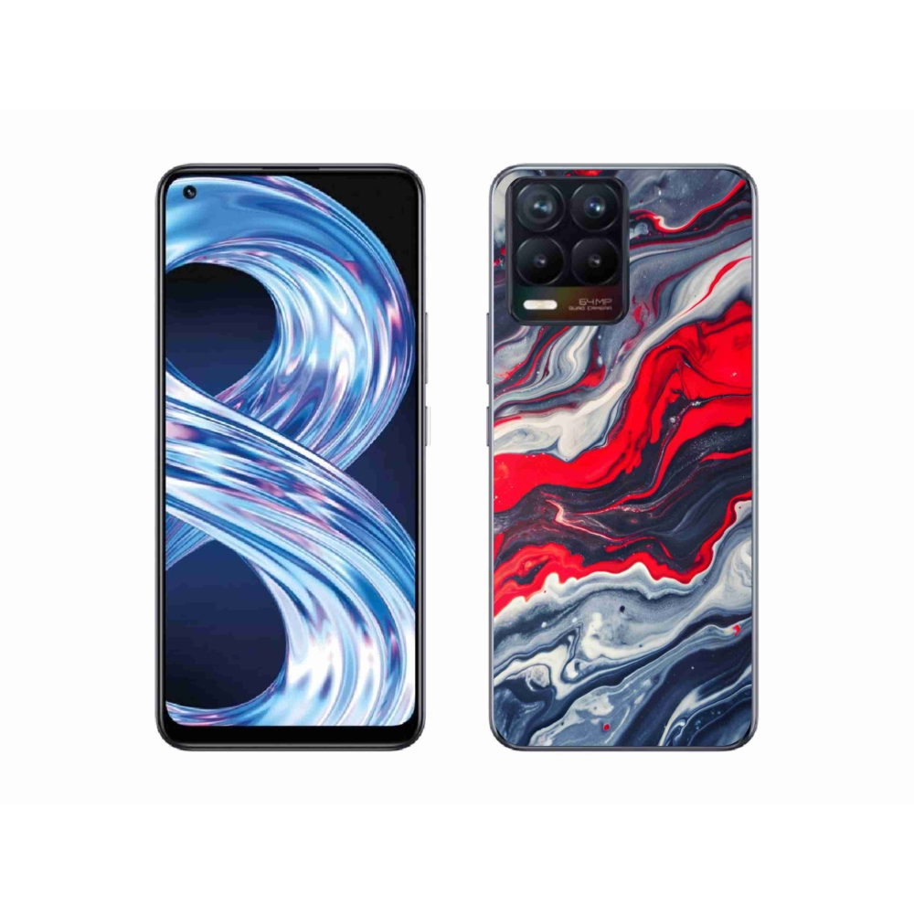 mmCase gélhuzat a Realme 8 Pro-hoz – absztrakt motívum 59