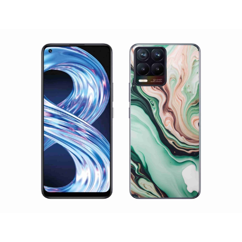 mmCase gélhuzat a Realme 8 Pro-hoz – absztrakt motívum 62