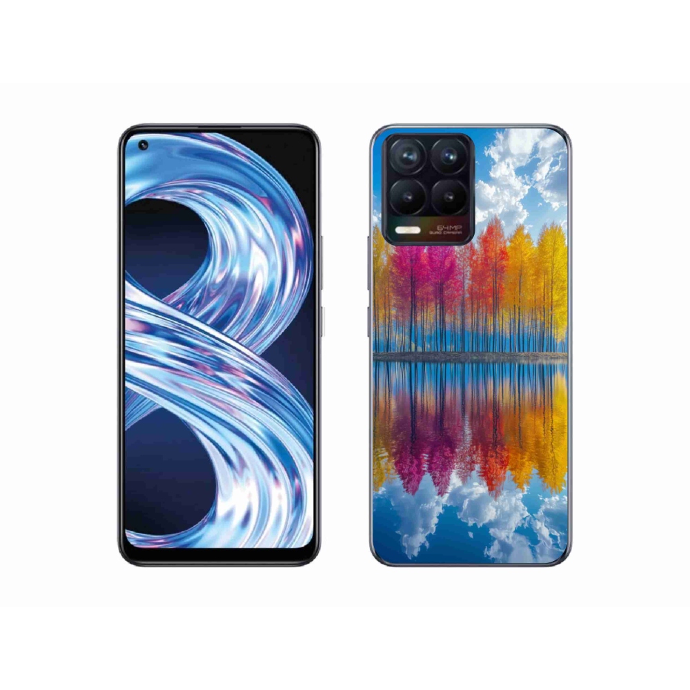 mmCase géltok a Realme 8 Pro-hoz – színes fák