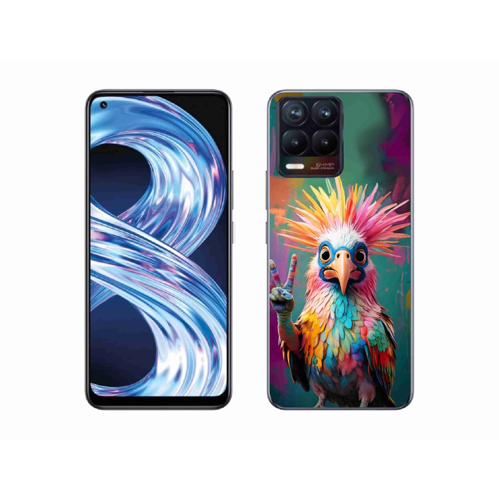 mmCase géltok a Realme 8 Pro-hoz – színes lázadó