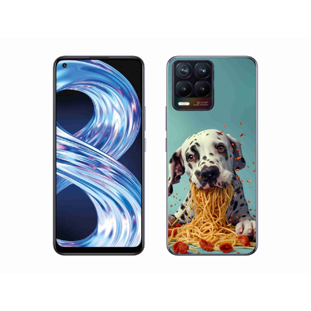 mmCase géltok a Realme 8 Pro-hoz – dalmát és spagetti