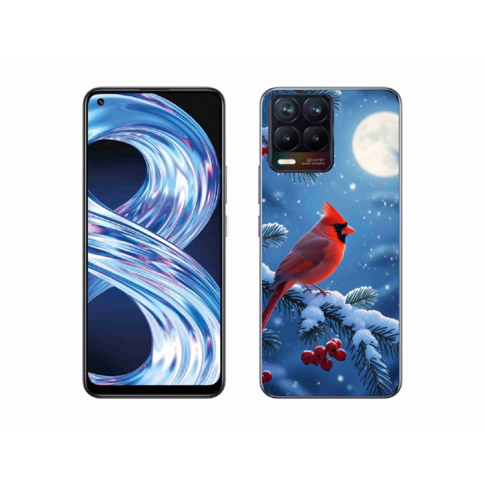 mmCase géltok a Realme 8 Pro-hoz – kardinális vörös