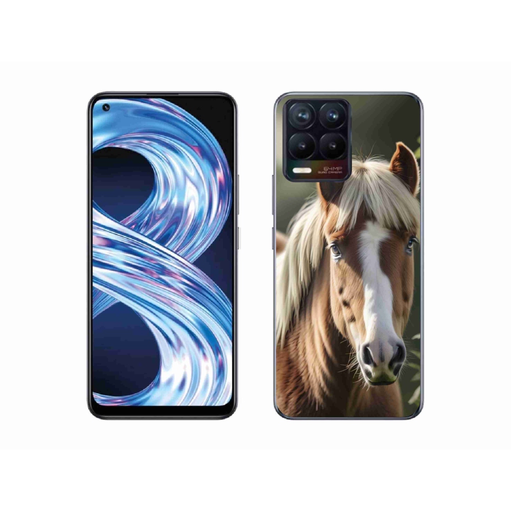 mmCase géltok a Realme 8 Pro-hoz – világos sörényű ló