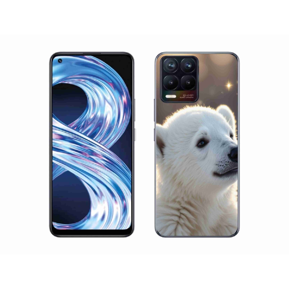 mmCase géltok a Realme 8 Pro-hoz – jegesmedve