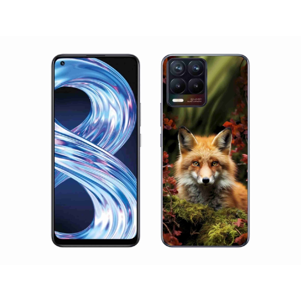 mmCase géltok a Realme 8 Pro-hoz – róka az erdőben