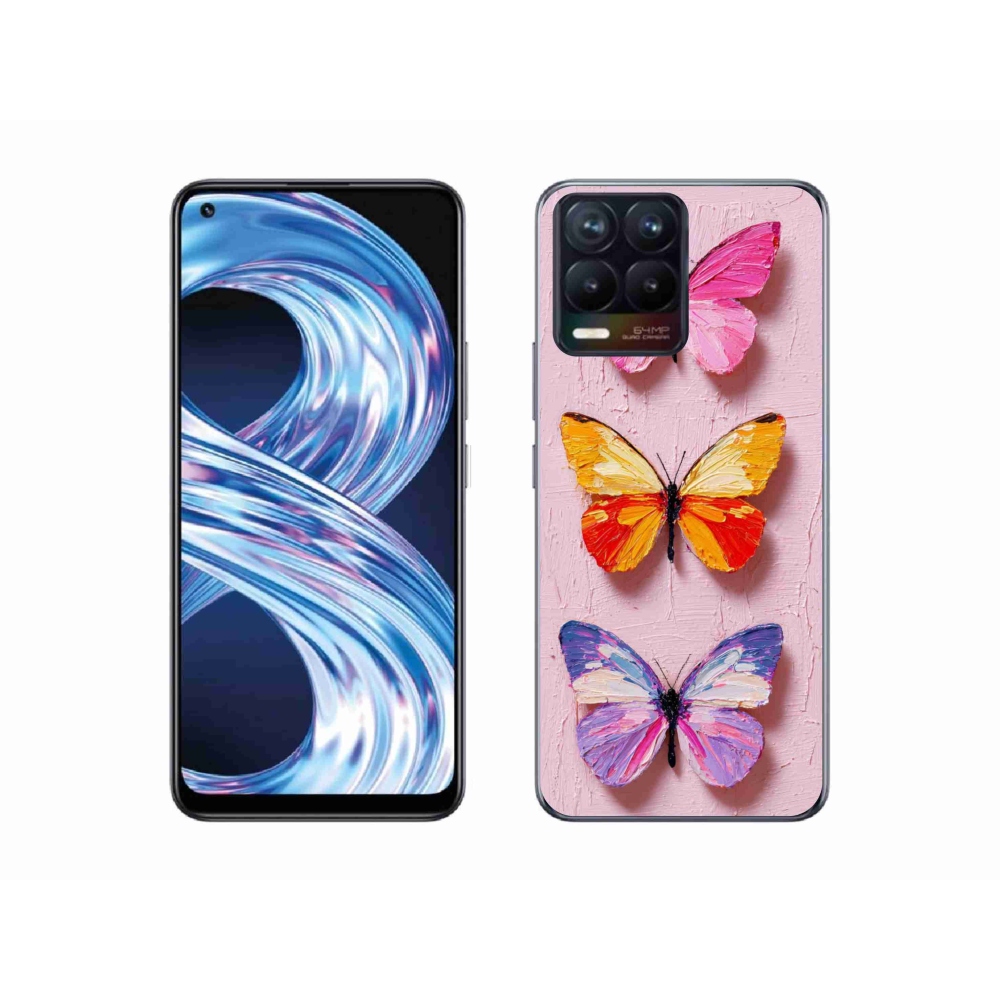 mmCase géltok a Realme 8 Pro-hoz – pillangós hármas